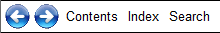 toolbar buttons